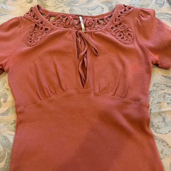 Free People Pink Shirt - Picture 5 of 5